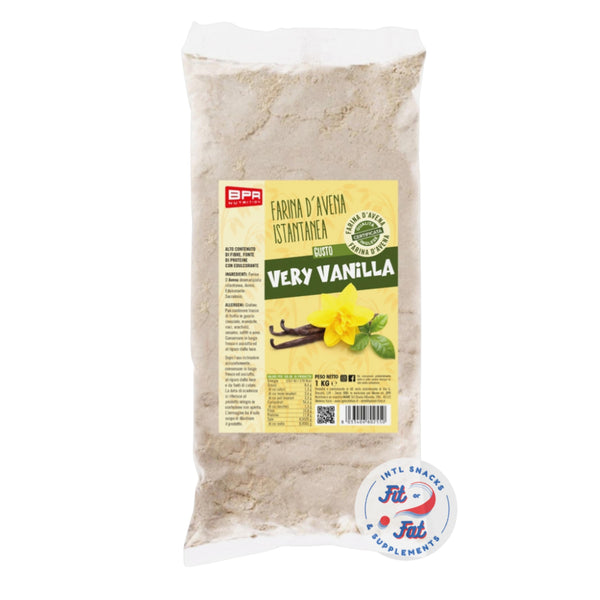 Farina d'Avena BPR Aromatizzata 1 Kg Vaniglia