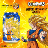 Ocean Bomb - Dragon Ball SUPER SAYAN 3° GOKU White Grape Flavour / Bevanda Gassata gusto Uva Bianca 330ml