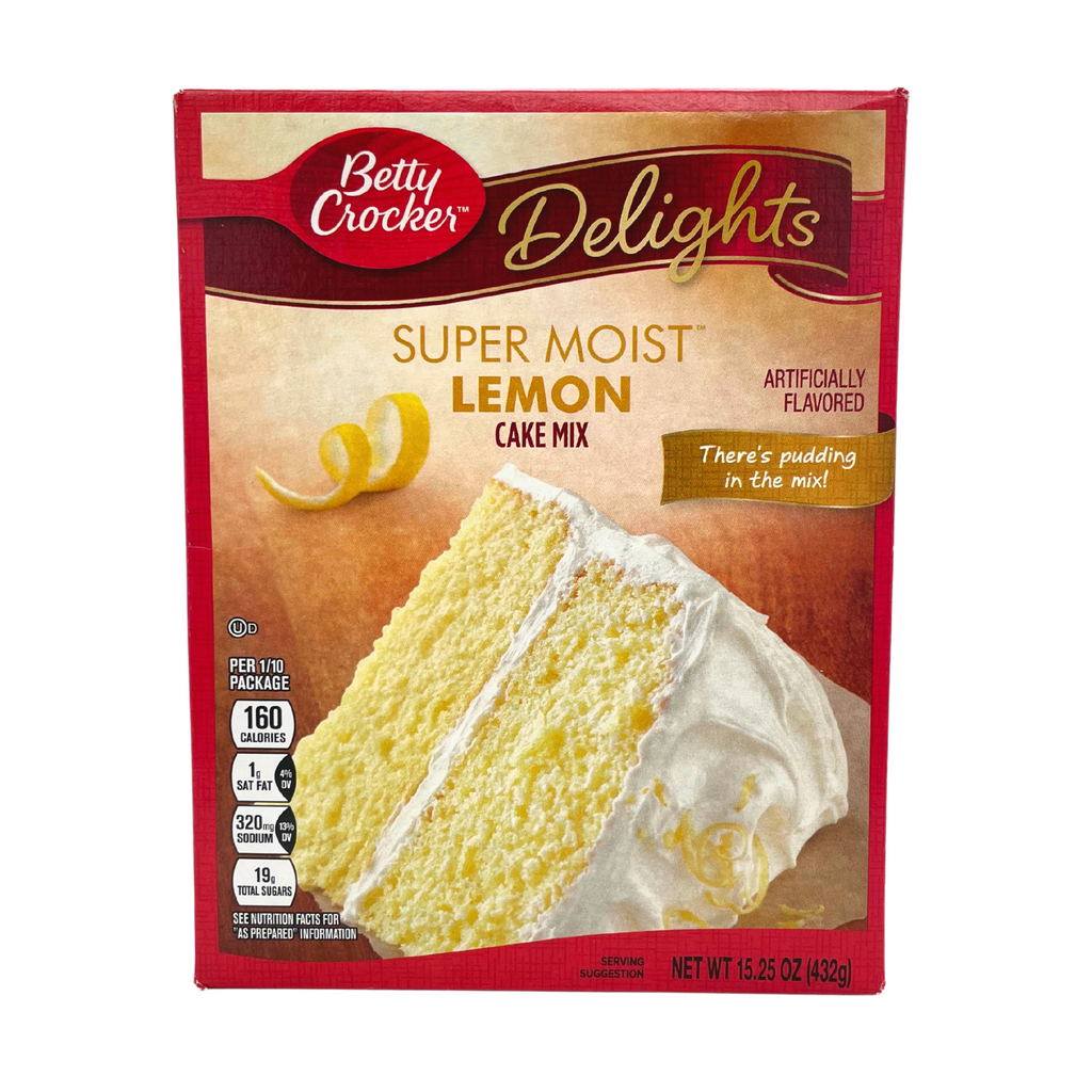 Betty Crocker Lemon Cake Mix 432g Acquista Online Al Miglior Prezzo Fit Or Fat Market 4724