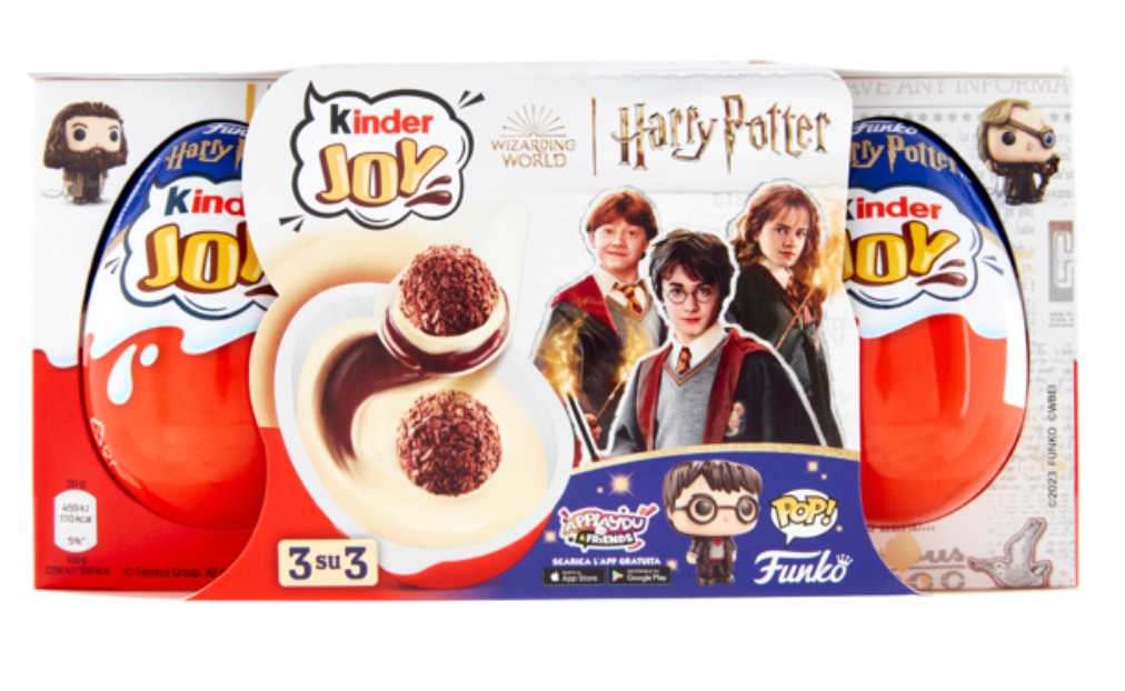 Kinder Joy - Wizarding World Harry Potter By Funko 3x20g OFFERTA SCADE ...