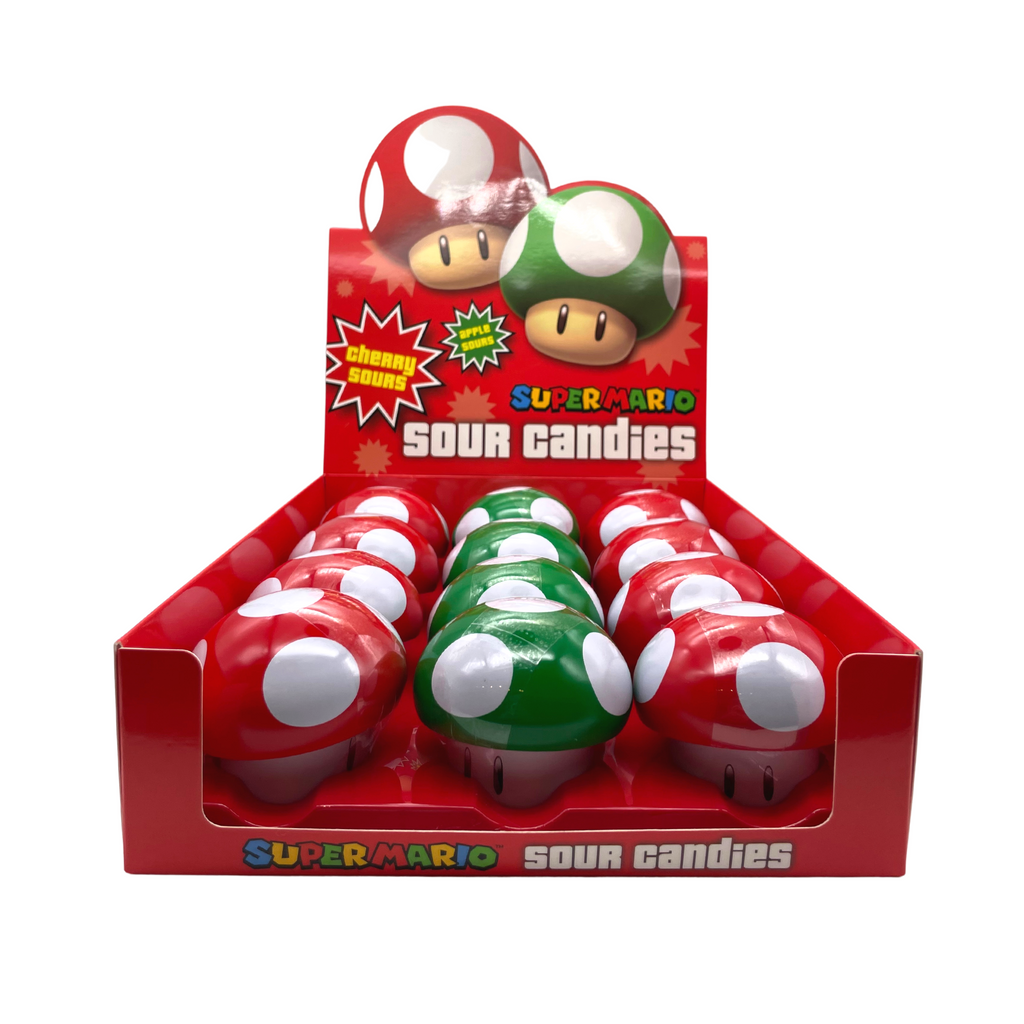 Nintendo Super Mario Mushroom Sour Candy Gusto Mela 28g Acquista Online Al Miglior Prezzo 6586